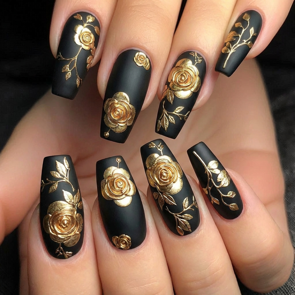 Nail Art Design - 3D fake nails for women girls