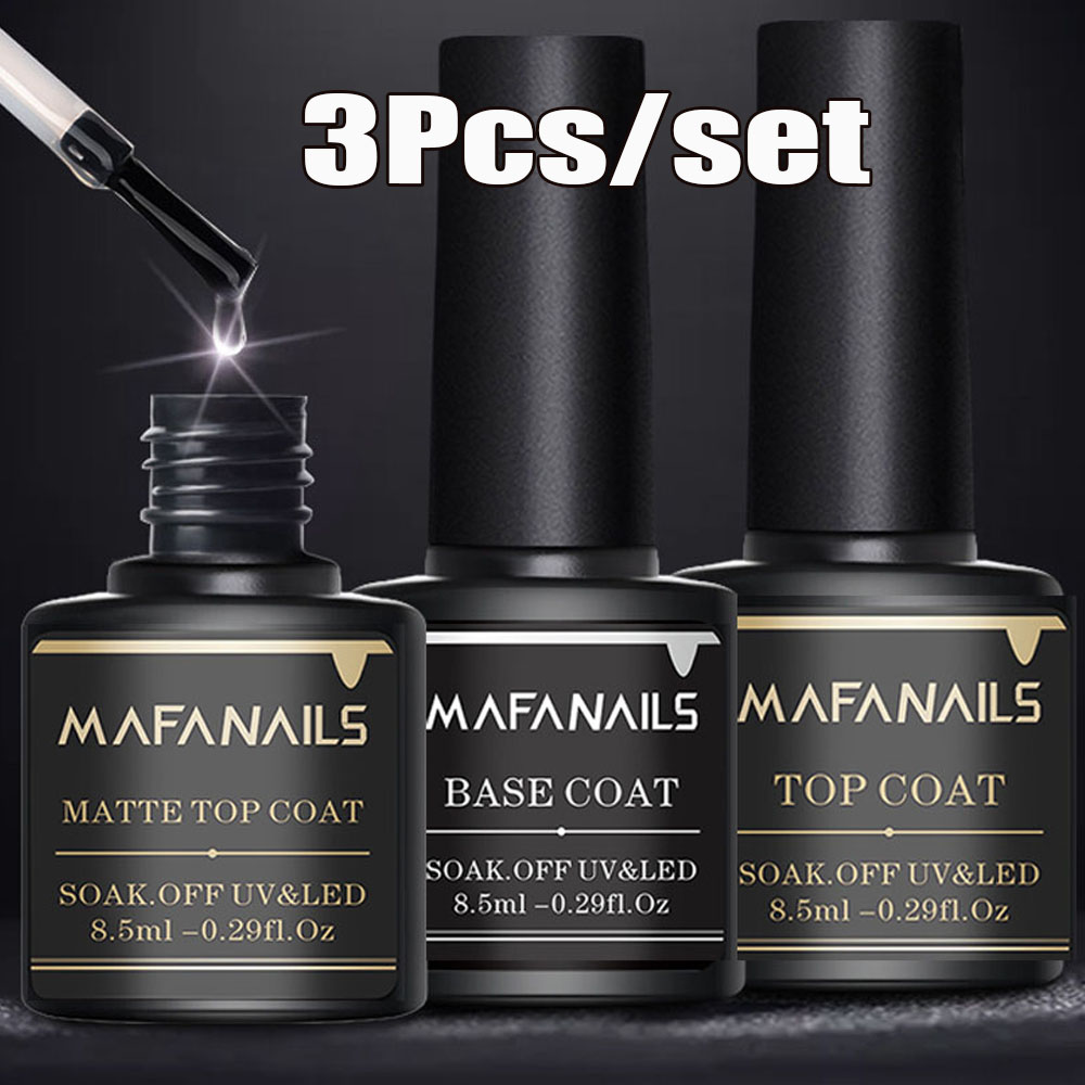 3PCS/SET Base&Top &Matte Coat  - Gel Top Coat 评论和价格