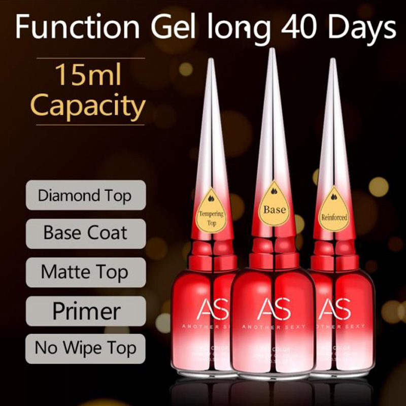 AS 15ml Diamond Top Coat Gel N - Gel Top Coat 评论和价格