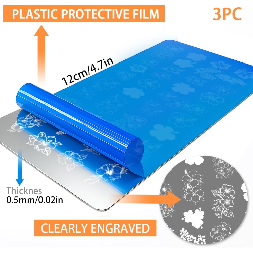 Stainless Steel DIY Nail Art T - Nail Stamping Plate 评论和价格