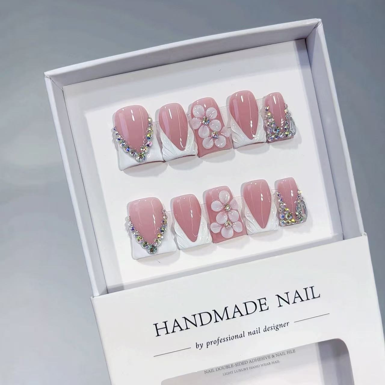 10pcs High-end Simple and eleg - Nail Art Design 评论和价格