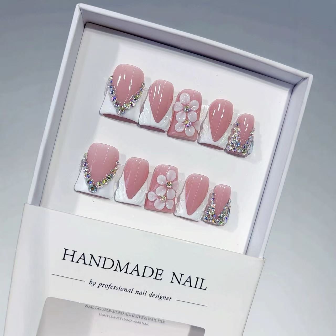 10pcs High-end Simple and eleg - Nail Art Design 评论和价格