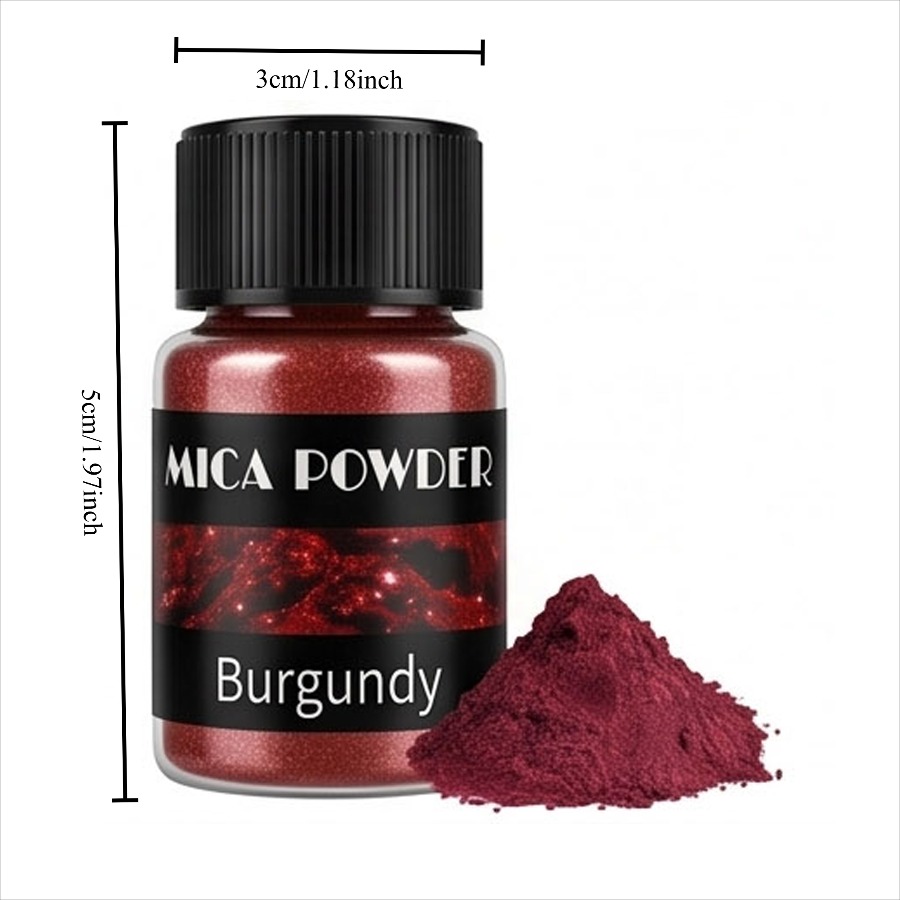 Jewelry Making Burgundy Mica P - Nail Art Burgundy 评论和价格