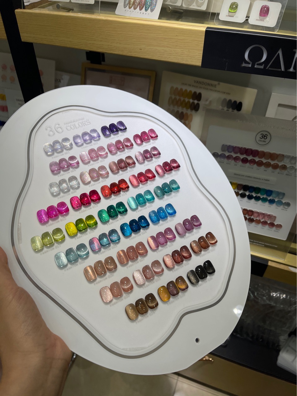 2026 U Omeei 36 Colors Cat Eye - Nail Art Design 评论和价格