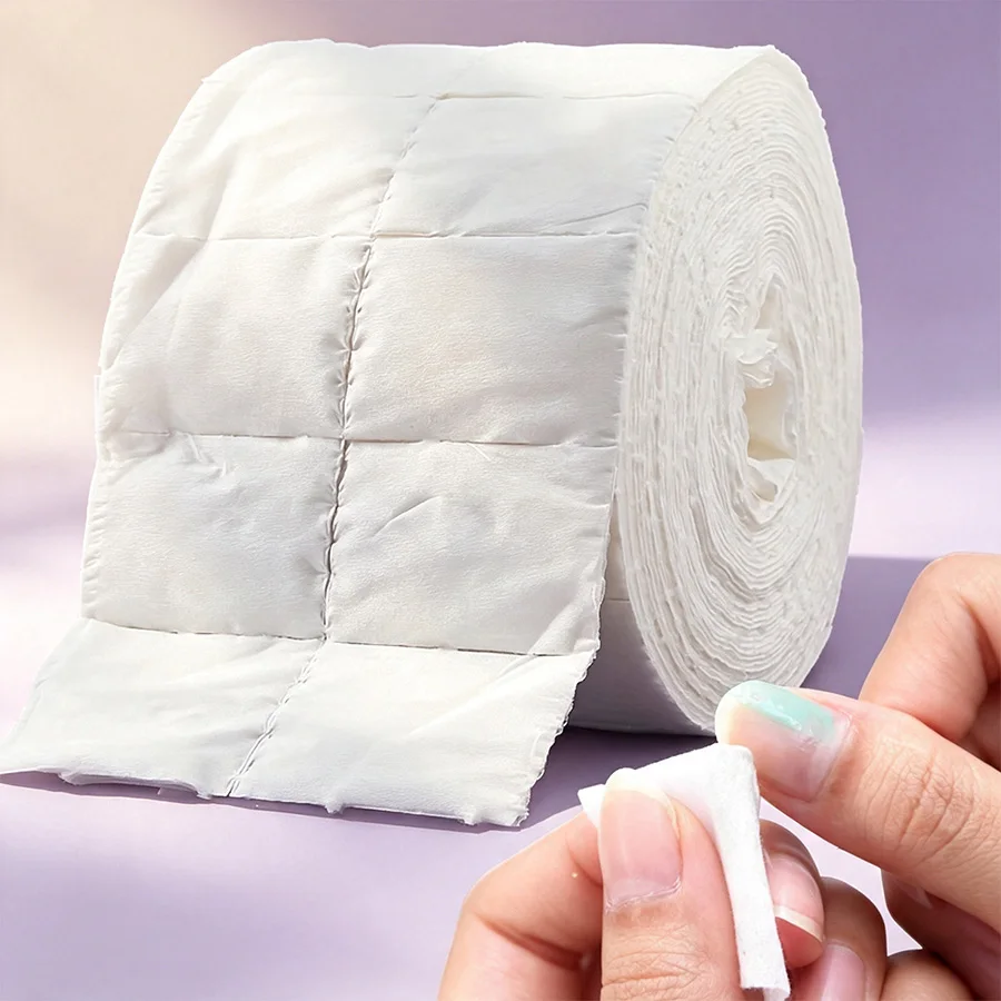 300/500Pcs Roll Lint Free Cott - Nail Art Gel 评论和价格