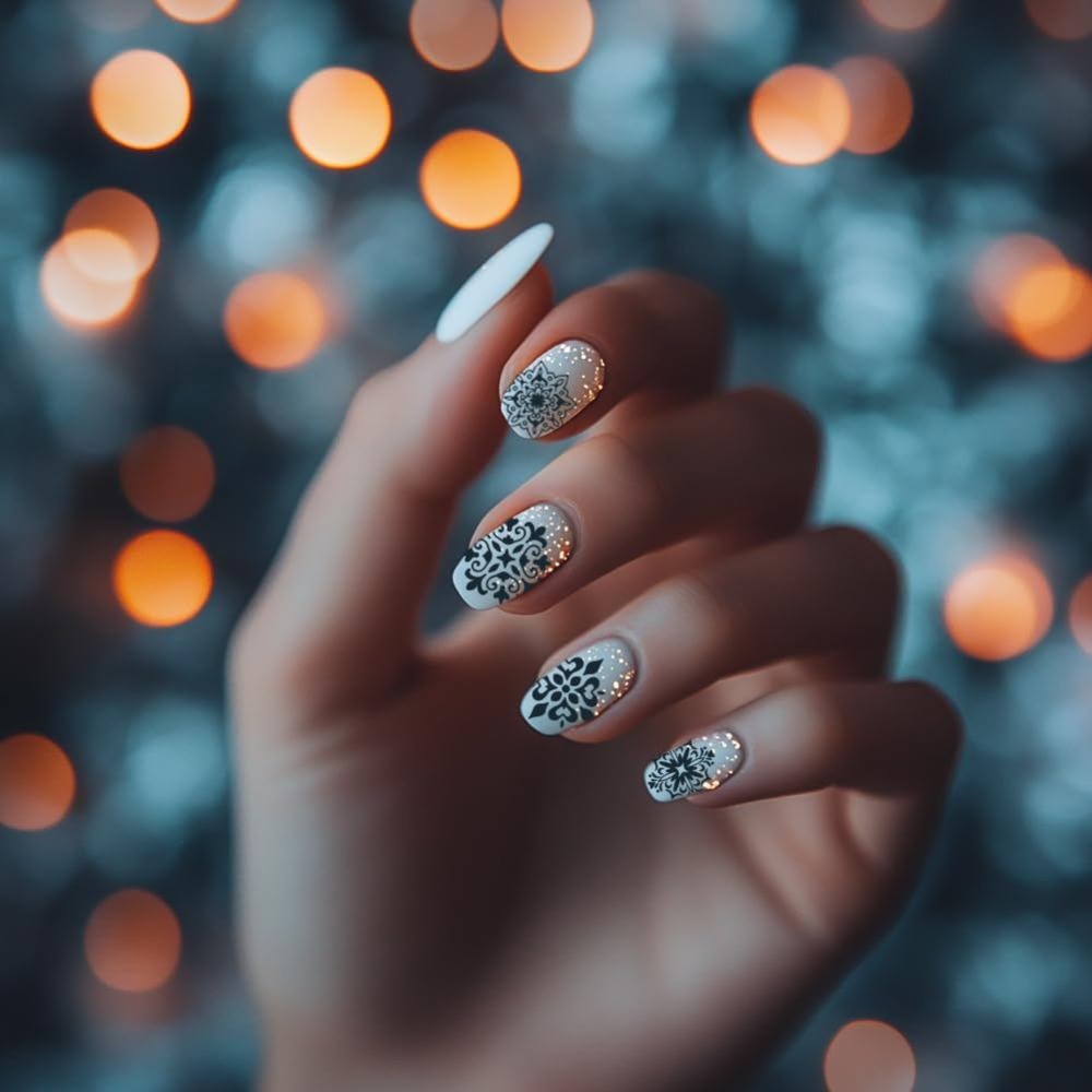3pcs Glass Window Nail Art Tem - Nail Stamping Plate 评论和价格