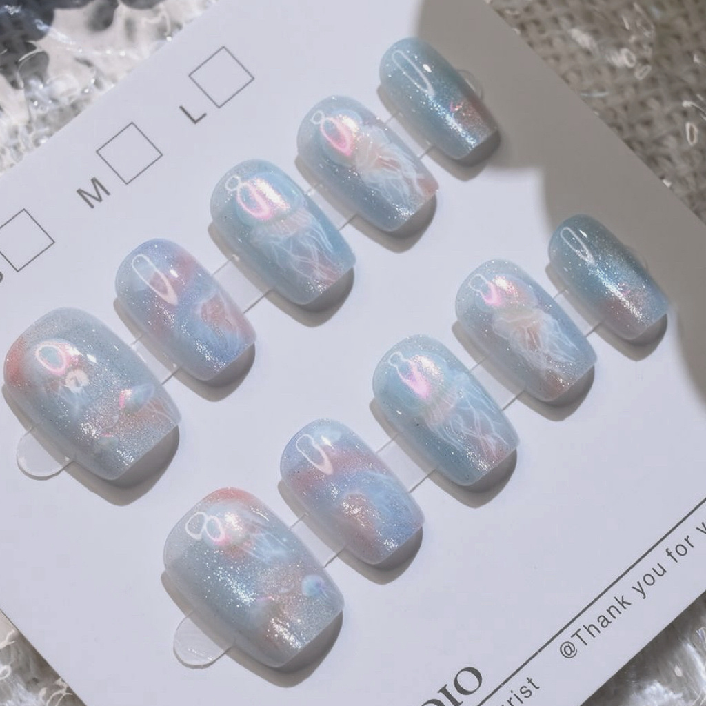 10 Pcs Women Colour Dreamy Jel - Nail Art Cat Eye 评论和价格