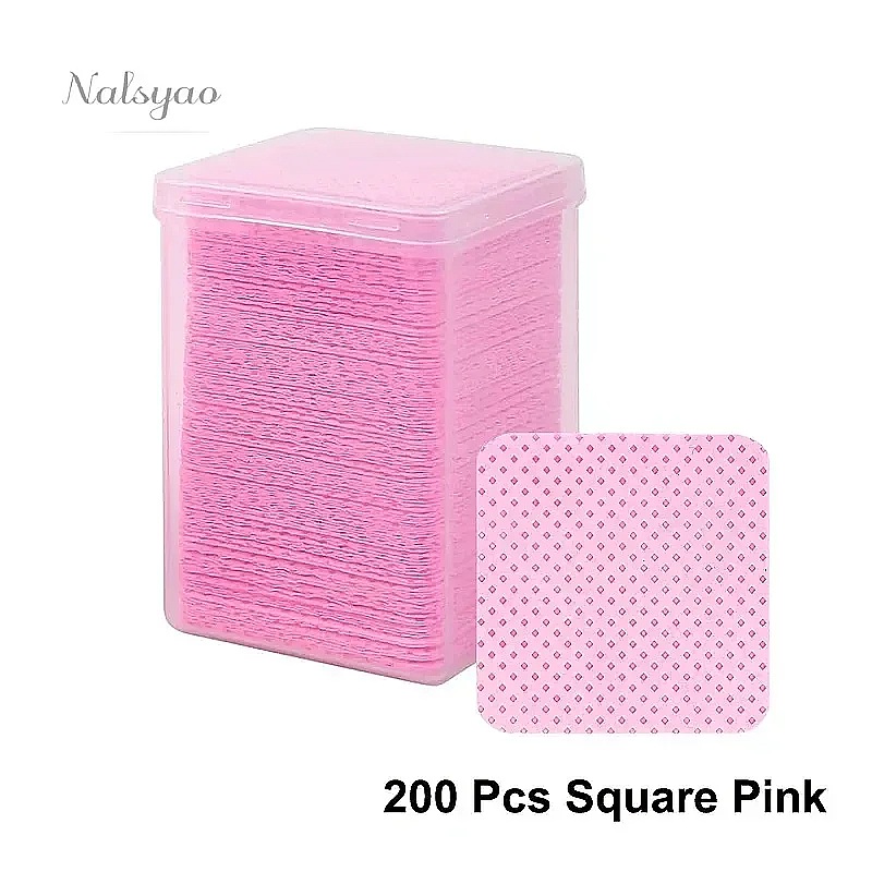 200Pcs Lint Free Nail Cleaning - Nail Art Gel 评论和价格