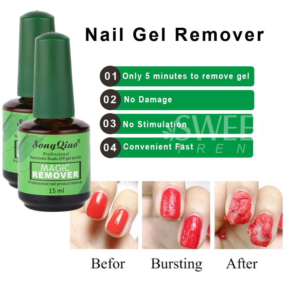 1/2/3pcs 15ml Nail Remover Bur - Nail Art Gel 评论和价格